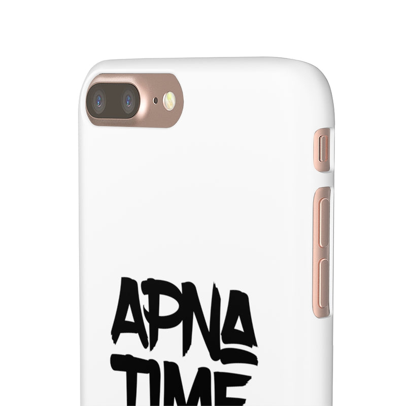 Apna Time Aayega Snap Cases iPhone or Samsung - iPhone 7 Plus / Matte - Phone Case by GTA Desi Store