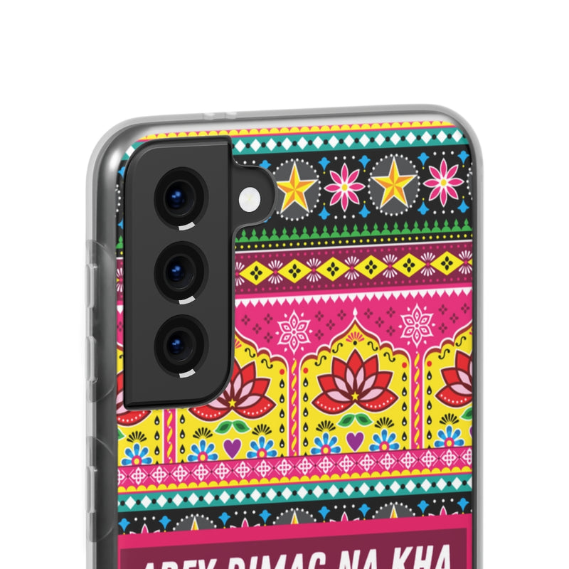 Abey Dimag Na Kha Flexi Cases - Phone Case by GTA Desi Store