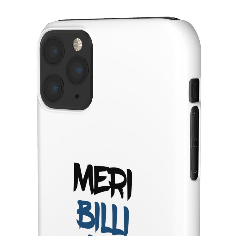 Meri Billi Menu Meow Snap Cases iPhone or Samsung - iPhone 11 Pro Max / Matte - Phone Case by GTA Desi Store