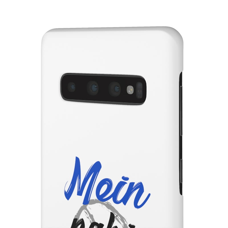 Mein Nahi Bataon gaa Snap Cases iPhone or Samsung - Samsung Galaxy S10 / Matte - Phone Case by GTA Desi Store