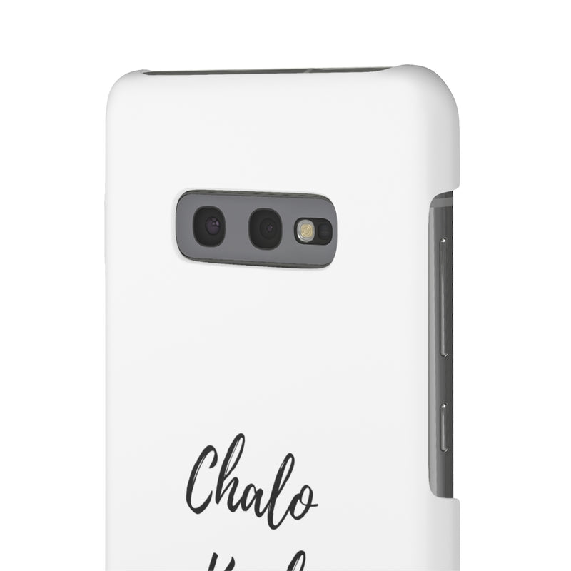 Chalo Kuch Kaand Karien Snap Cases iPhone or Samsung - Samsung Galaxy S10E / Matte - Phone Case by GTA Desi Store