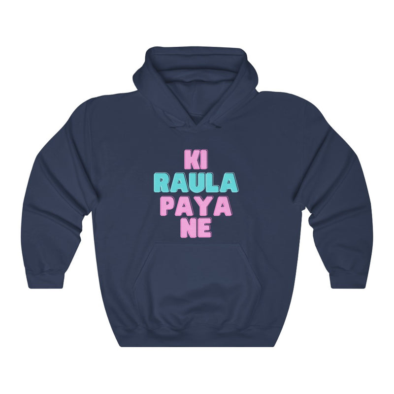 Ki Raula Paya Unisex Heavy Blend™ Hooded Sweatshirt - Navy / S - Hoodie by GTA Desi Store