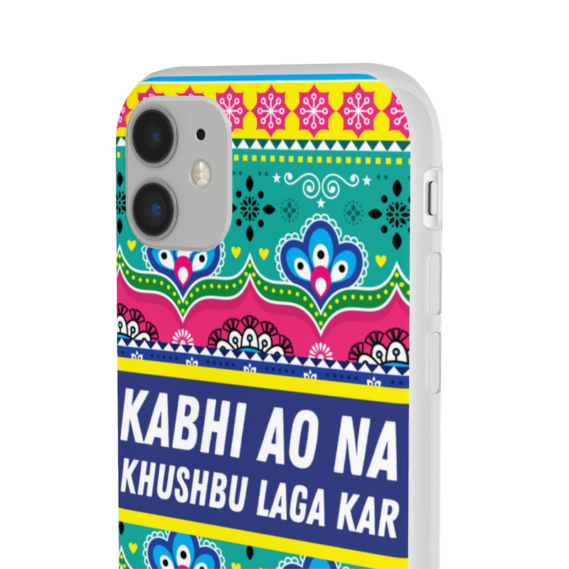 Kabhi Ao Na Khushbu Laga Kar Flexi Cases - Phone Case by GTA Desi Store