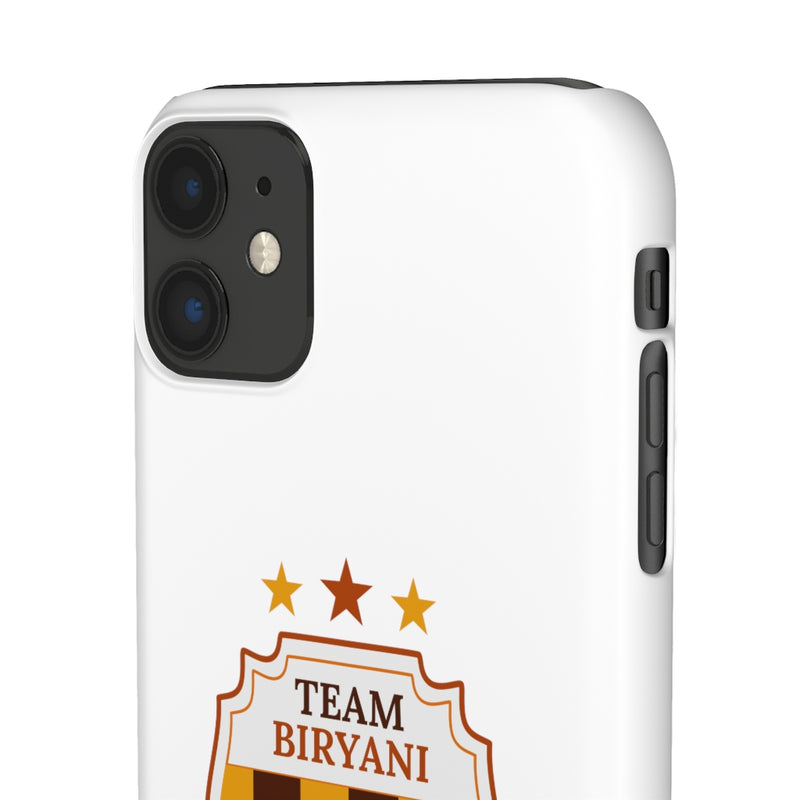 Team Biryani Snap Cases iPhone or Samsung - iPhone 11 / Matte - Phone Case by GTA Desi Store