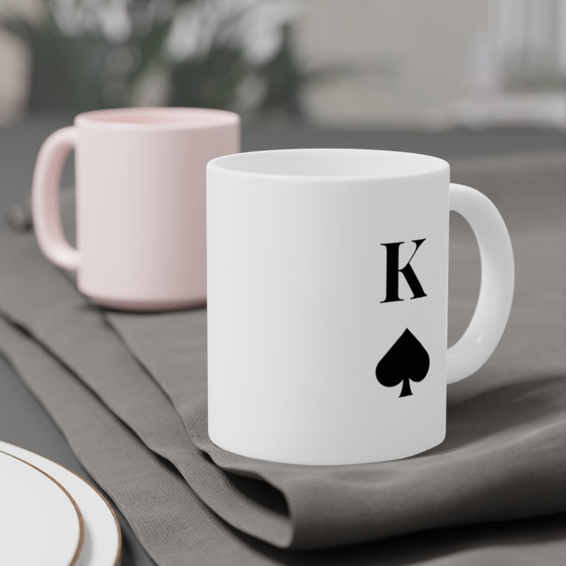 King of Spades Ceramic Mugs (11oz\15oz\20oz) - Mug by GTA Desi Store