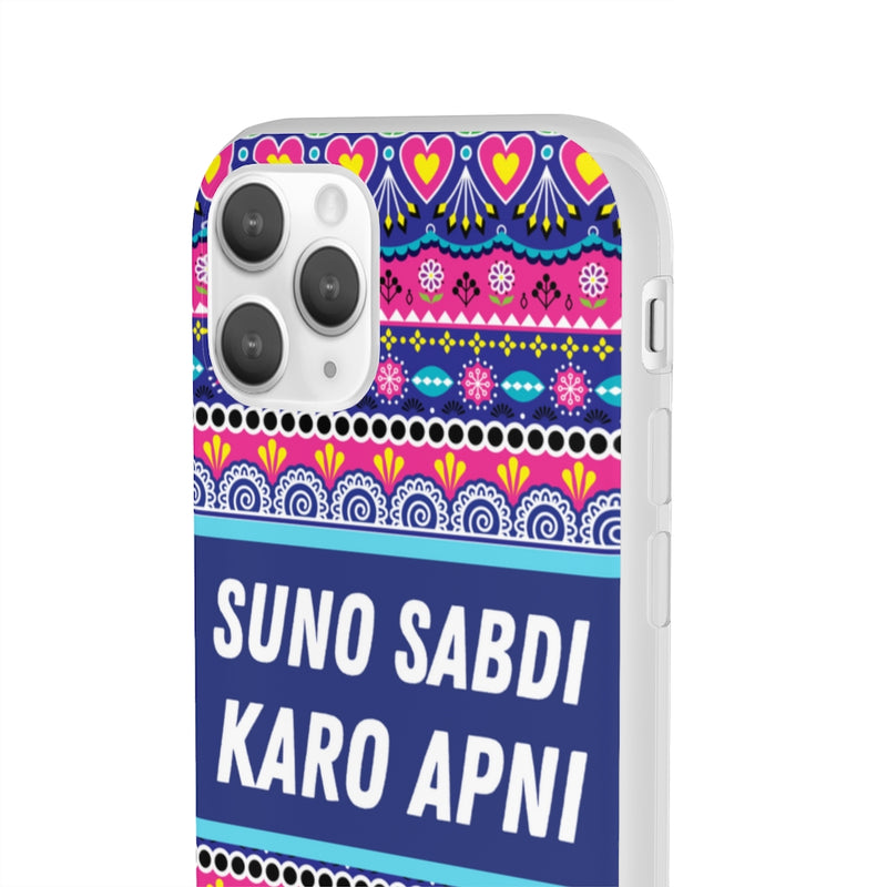 suno sabdi karo apni Flexi Cases - Phone Case by GTA Desi Store