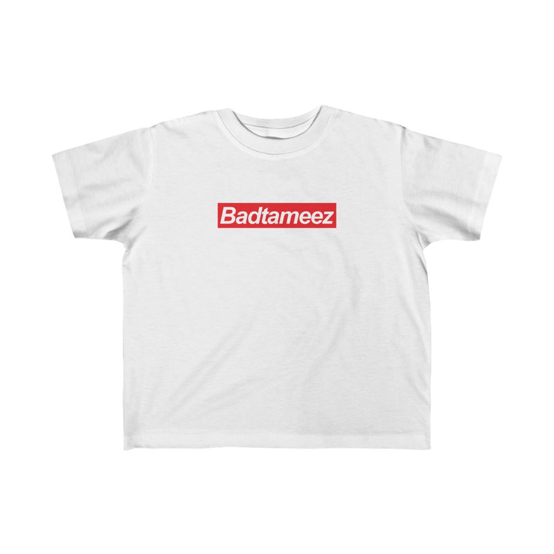 Badtameez Kid's Fine Jersey Tee - White / 2T - Kids clothes by GTA Desi Store