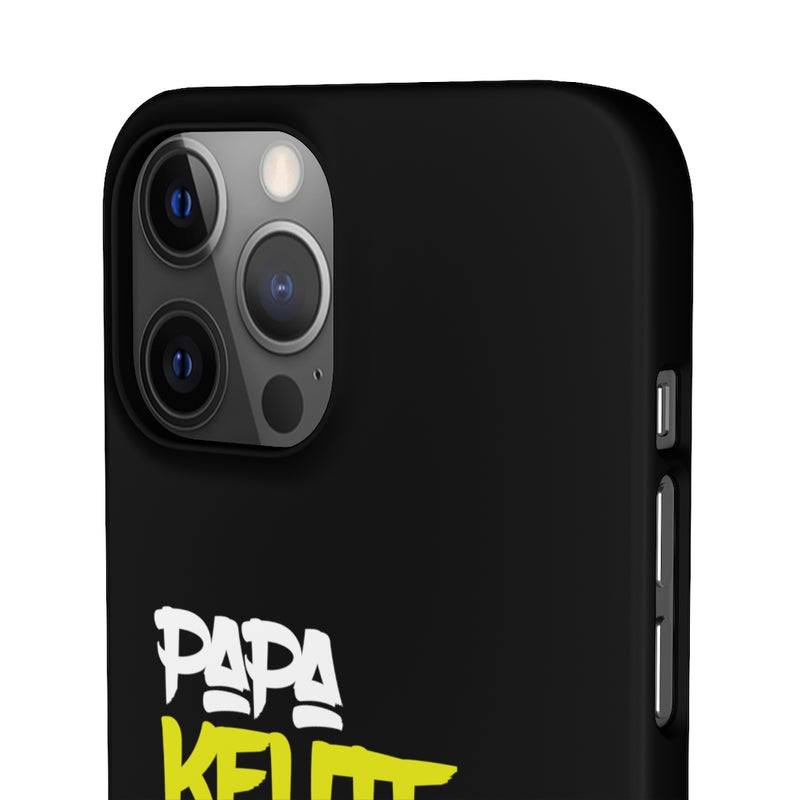Papa Kehte Hain Bara Naam Karegi Snap Cases iPhone or Samsung - iPhone 12 Pro Max / Matte - Phone Case by GTA Desi Store