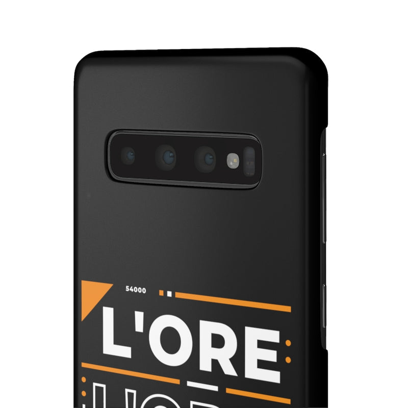 L'ore L'ore Ey Andey Wala Burger Jammeya E Nai Snap Cases iPhone or Samsung - Samsung Galaxy S10 / Glossy - Phone Case by GTA Desi Store