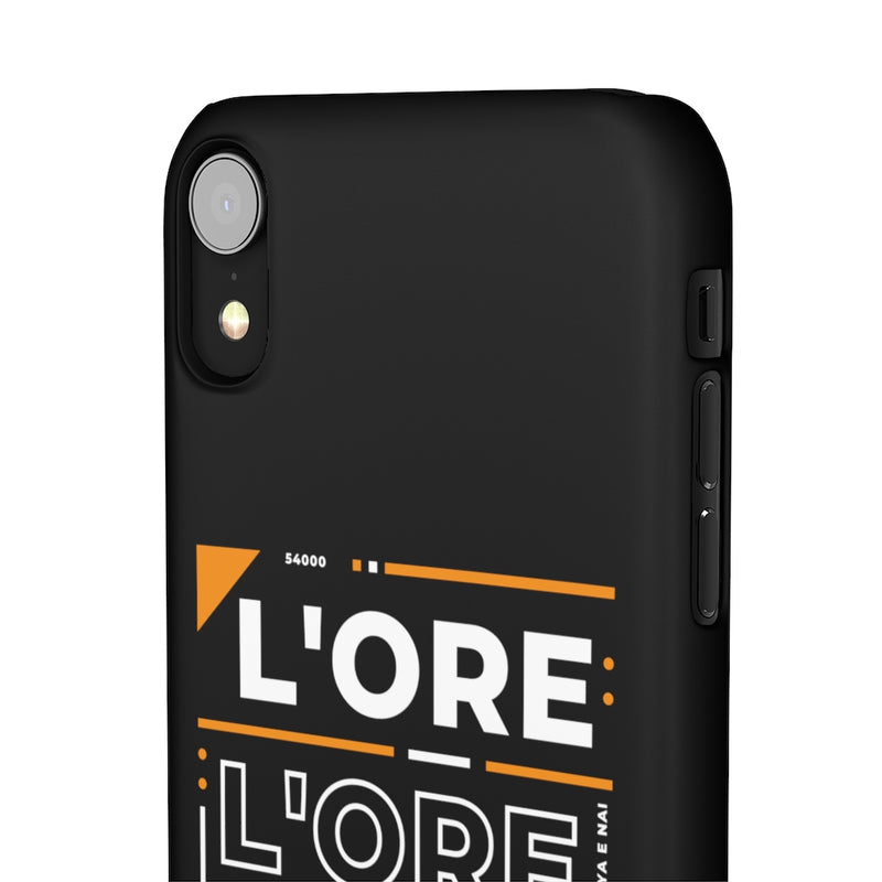 L'ore L'ore Ey Andey Wala Burger Jammeya E Nai Snap Cases iPhone or Samsung - iPhone XR / Matte - Phone Case by GTA Desi Store