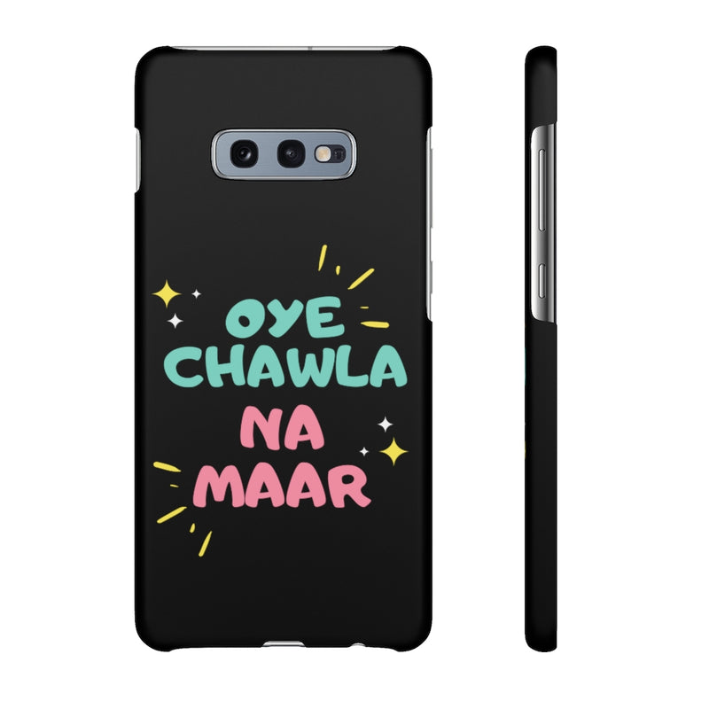 Oye Chawla Na Maar Youth Snap Cases iPhone or Samsung - Phone Case by GTA Desi Store