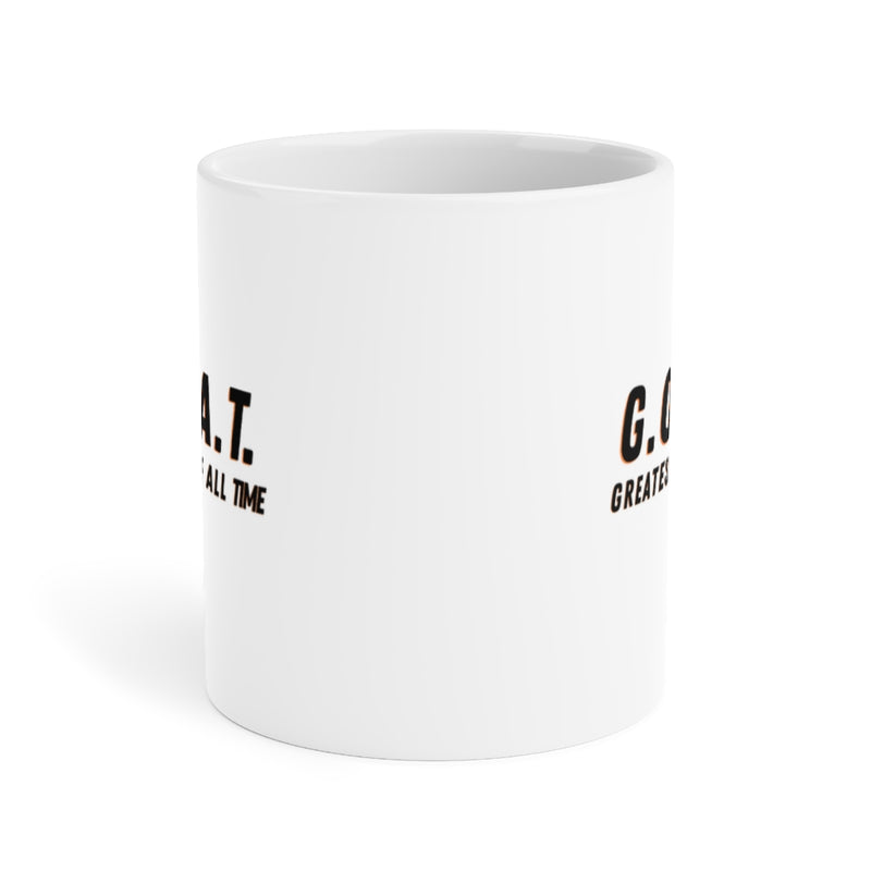 G.O.A.T Great Of All Time Ceramic Mugs (11oz\15oz\20oz) - Mug by GTA Desi Store
