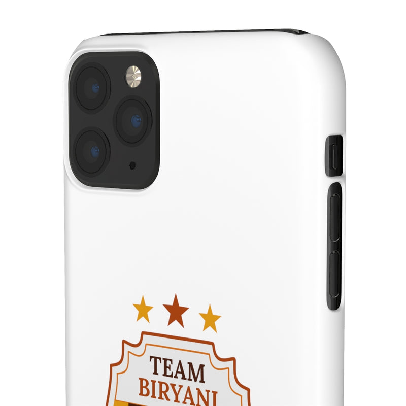 Team Biryani Snap Cases iPhone or Samsung - iPhone 11 Pro Max / Matte - Phone Case by GTA Desi Store