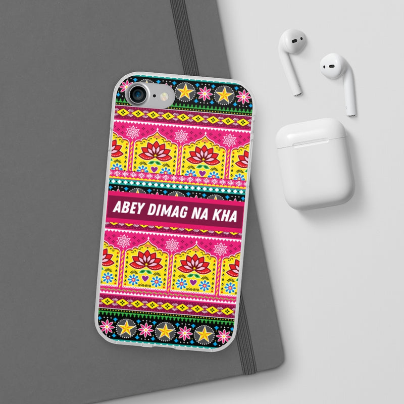 Abey Dimag Na Kha Flexi Cases - Phone Case by GTA Desi Store