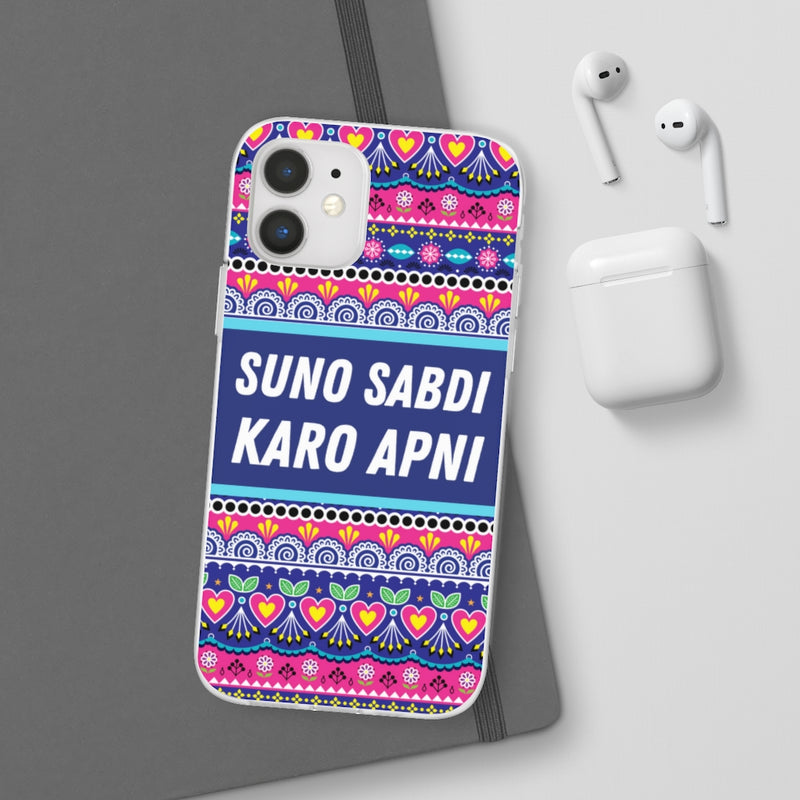 suno sabdi karo apni Flexi Cases - Phone Case by GTA Desi Store