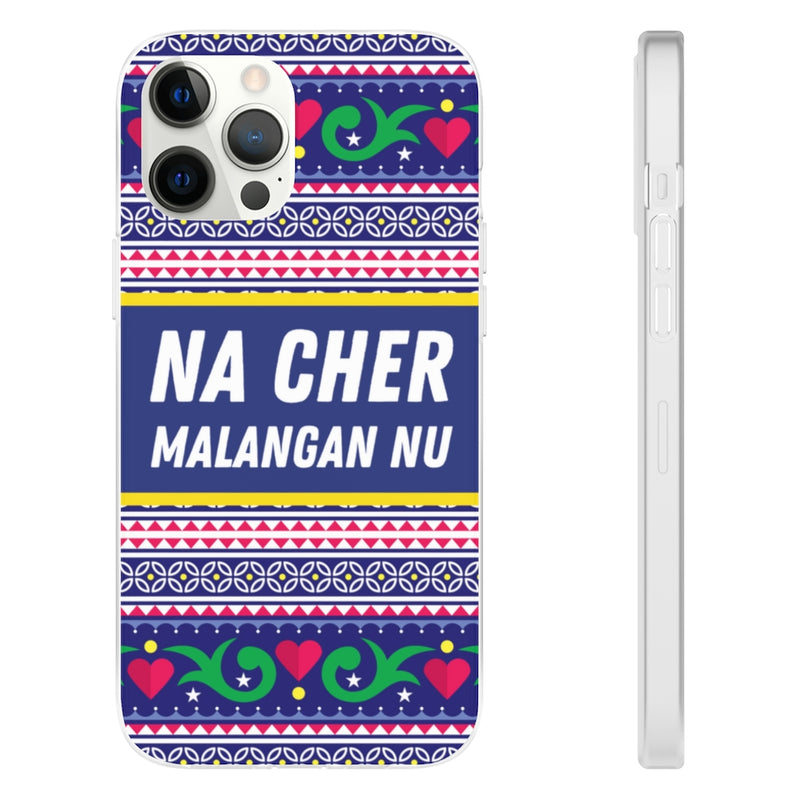 Na Cher Malangan Nu Flexi Cases - iPhone 12 Pro Max with gift packaging - Phone Case by GTA Desi Store