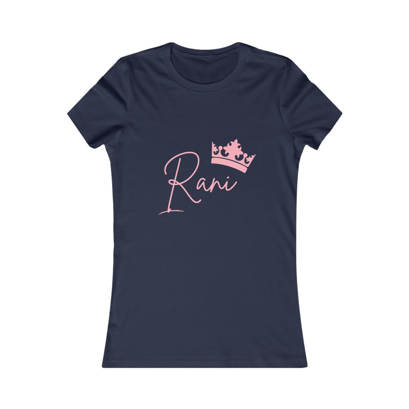 Rani Women's Favorite Tee - Navy / S - T-Shirt by GTA Desi Store