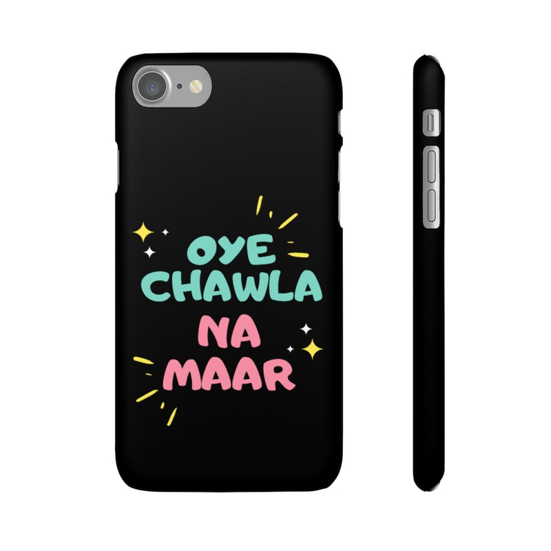 Oye Chawla Na Maar Youth Snap Cases iPhone or Samsung - Phone Case by GTA Desi Store