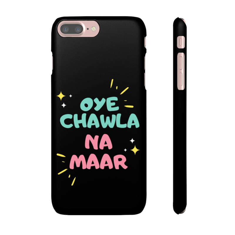 Oye Chawla Na Maar Youth Snap Cases iPhone or Samsung - Phone Case by GTA Desi Store