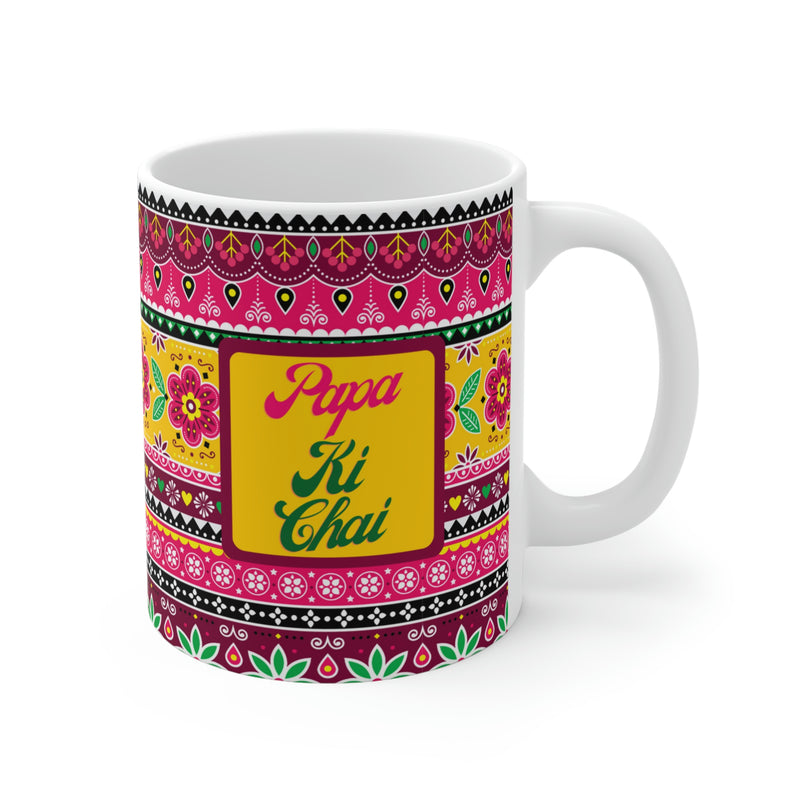 Papa Ki Chai Ceramic Mug (11oz)