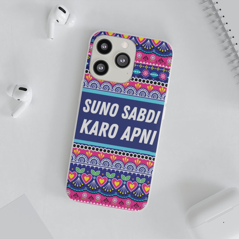 suno sabdi karo apni Flexi Cases - Phone Case by GTA Desi Store