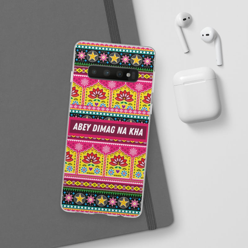 Abey Dimag Na Kha Flexi Cases - Phone Case by GTA Desi Store