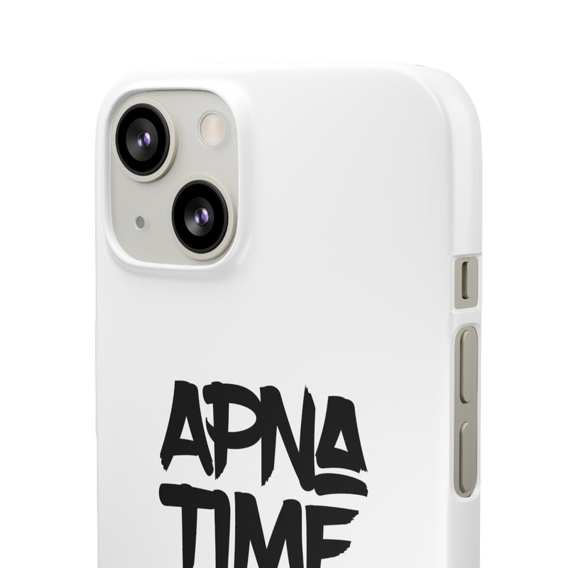 Apna Time Aayega Snap Cases iPhone or Samsung - iPhone 13 / Matte - Phone Case by GTA Desi Store