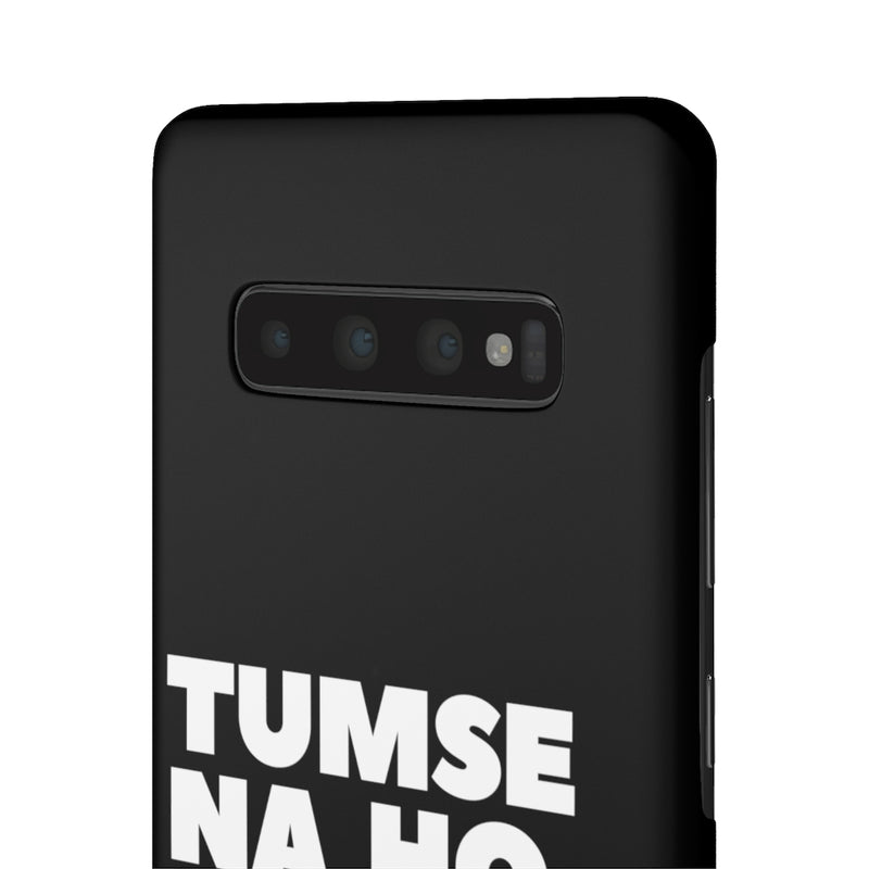 Tumse Na Ho Payega Snap Cases iPhone or Samsung - Samsung Galaxy S10 Plus / Matte - Phone Case by GTA Desi Store