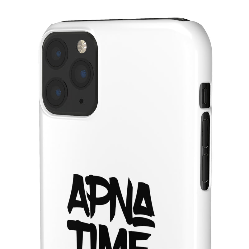 Apna Time Aayega Snap Cases iPhone or Samsung - iPhone 11 Pro Max / Glossy - Phone Case by GTA Desi Store