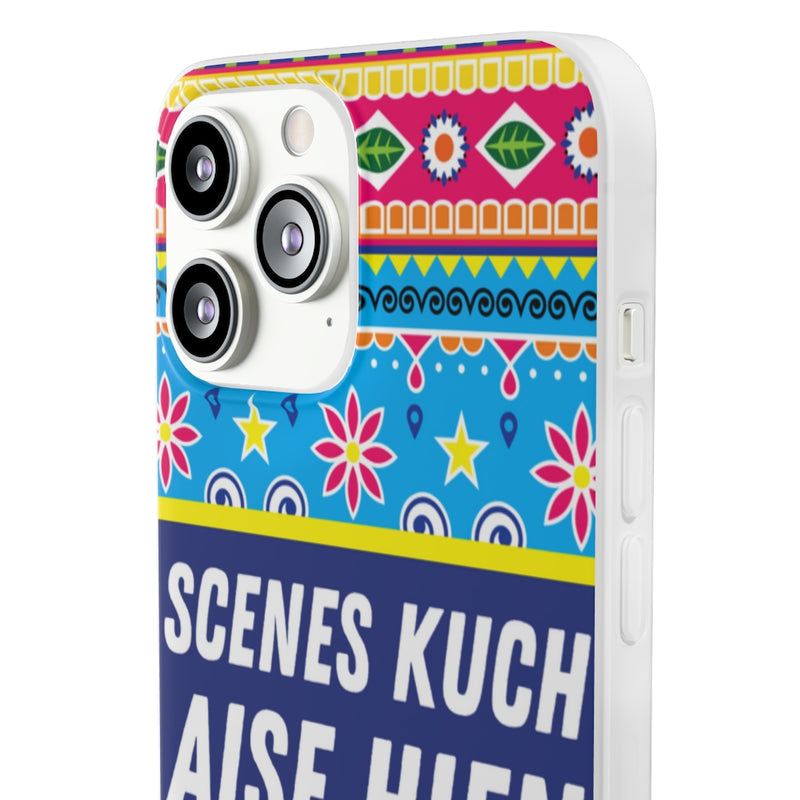 scenes kuch aise hien Flexi Cases - Phone Case by GTA Desi Store