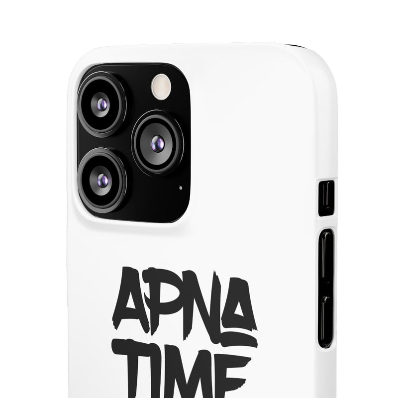 Apna Time Aayega Snap Cases iPhone or Samsung - iPhone 13 Pro / Matte - Phone Case by GTA Desi Store