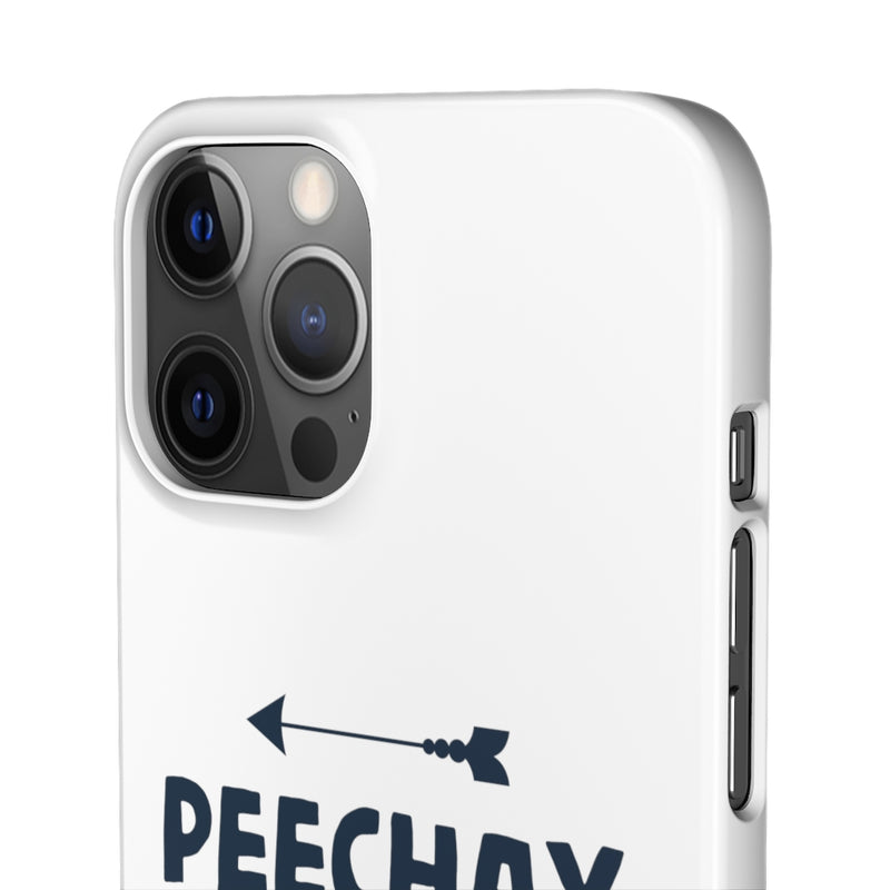 Peechay Dekho Peechay Snap Cases iPhone or Samsung - iPhone 12 Pro Max / Glossy - Phone Case by GTA Desi Store