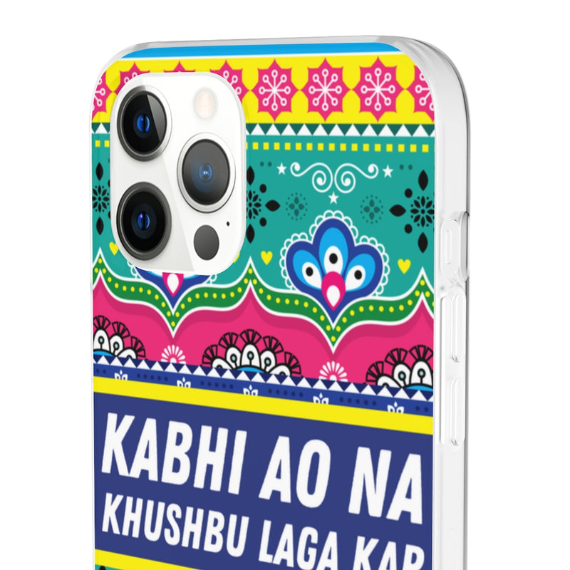 Kabhi Ao Na Khushbu Laga Kar Flexi Cases - Phone Case by GTA Desi Store