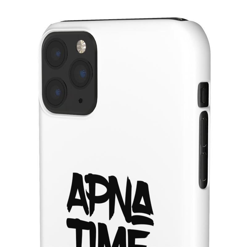 Apna Time Aayega Snap Cases iPhone or Samsung - iPhone 11 Pro Max / Matte - Phone Case by GTA Desi Store