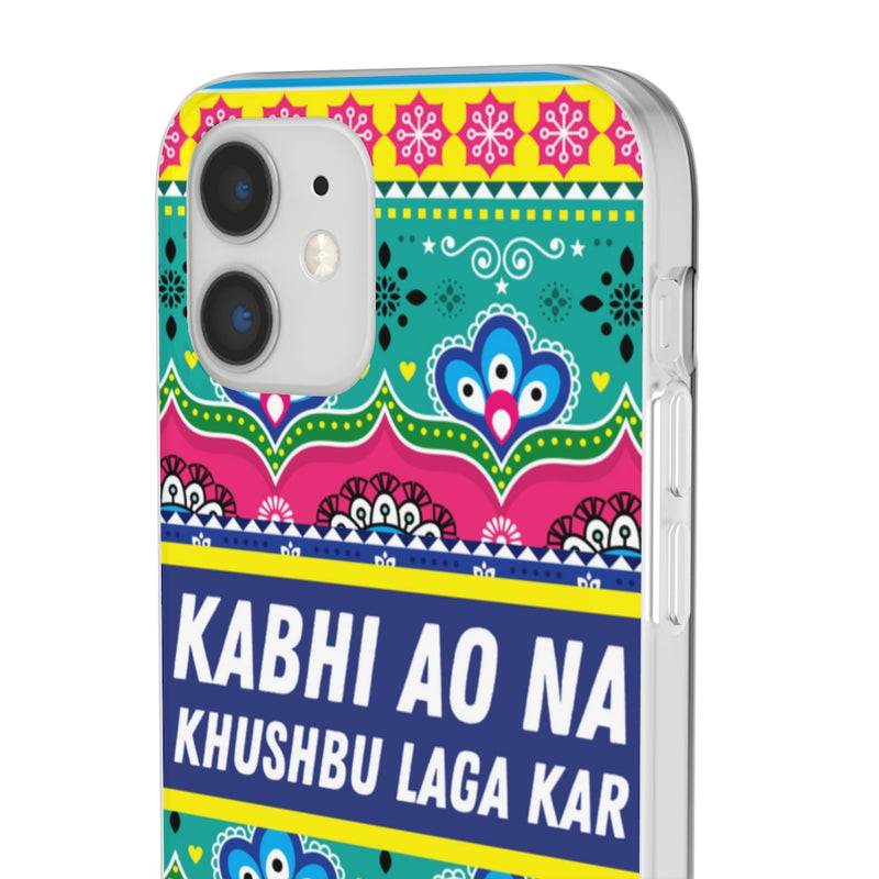 Kabhi Ao Na Khushbu Laga Kar Flexi Cases - Phone Case by GTA Desi Store