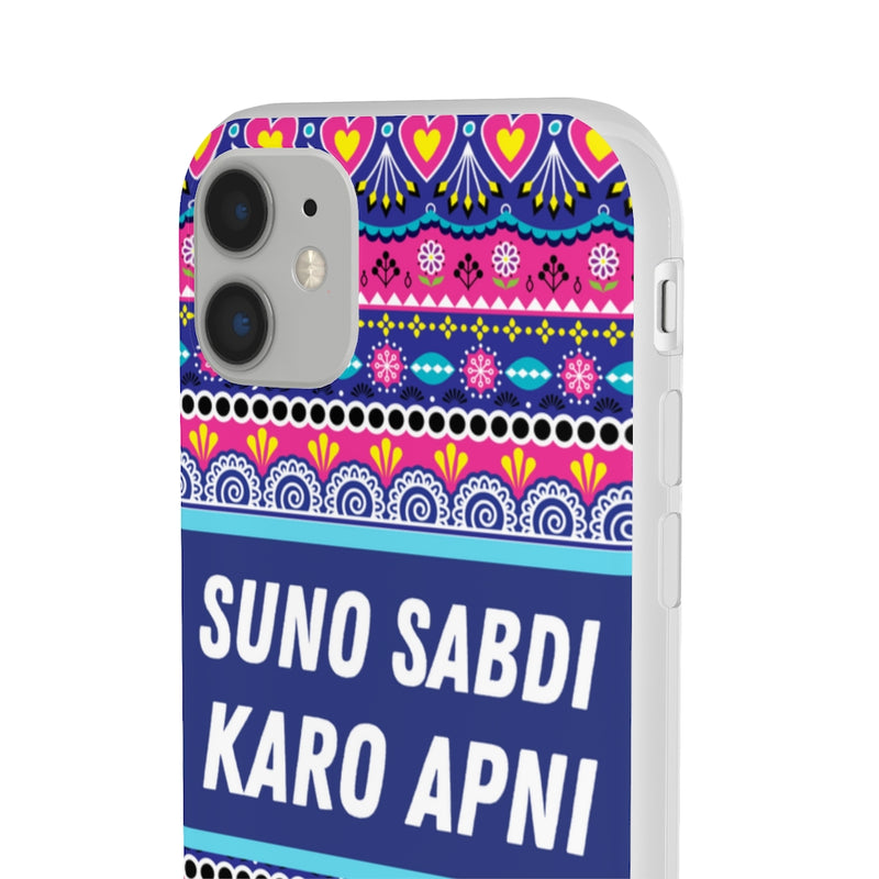 suno sabdi karo apni Flexi Cases - Phone Case by GTA Desi Store