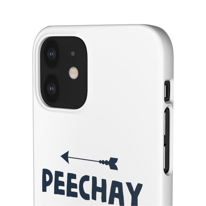 Peechay Dekho Peechay Snap Cases iPhone or Samsung - iPhone 12 / Glossy - Phone Case by GTA Desi Store