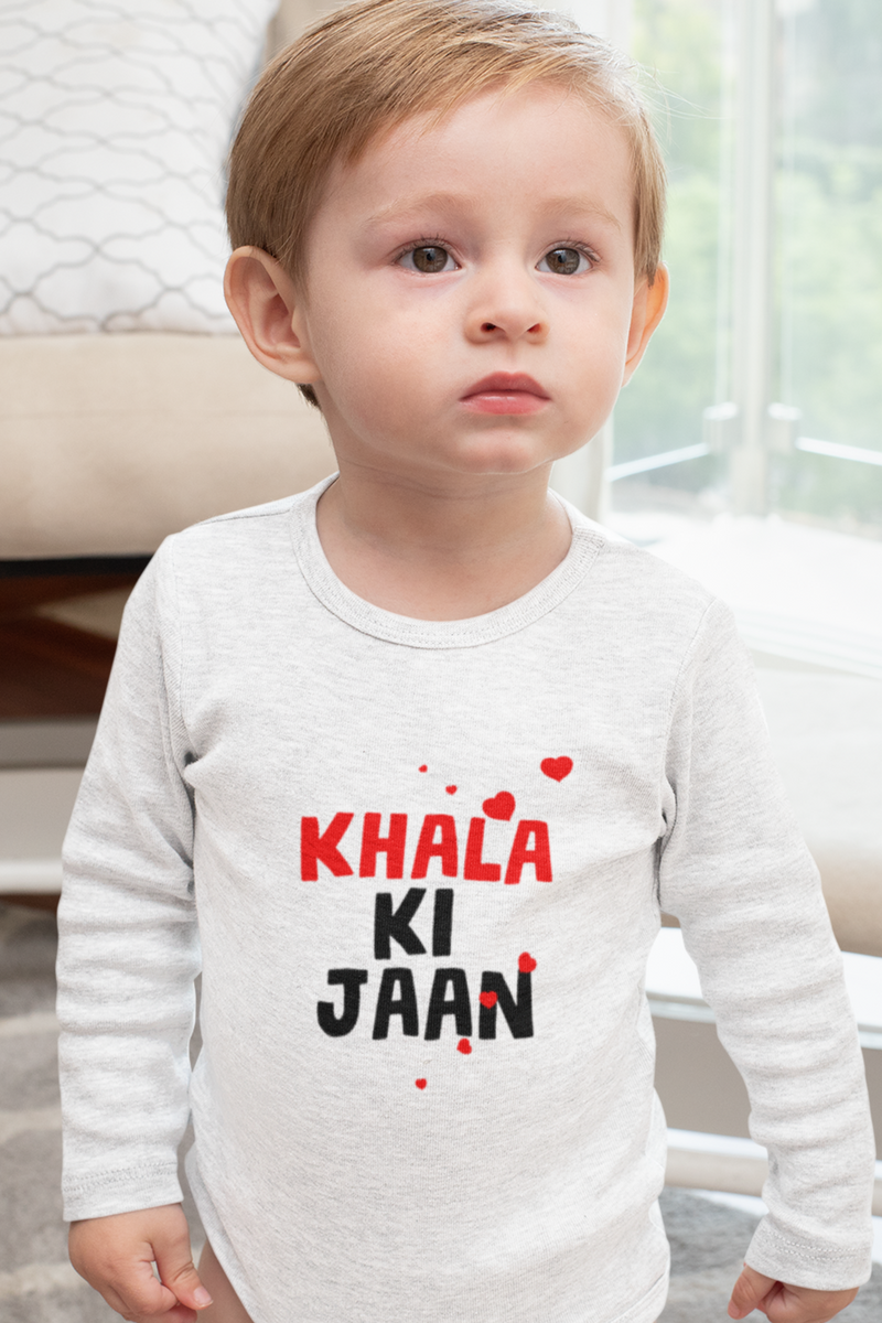 Khala Ki Jaan Infant Long Sleeve Bodysuit - Kids clothes by GTA Desi Store