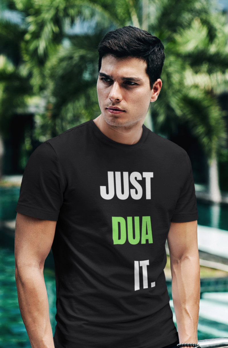 JUST DUA IT. Unisex Softstyle T-Shirt - T-Shirt by GTA Desi Store